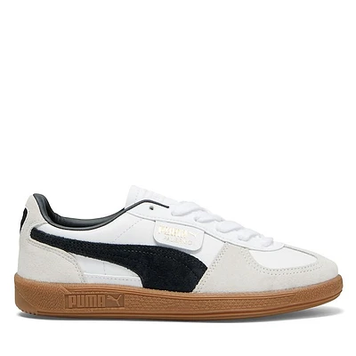 Puma Men's Palermo Sneakers White Black, Leather