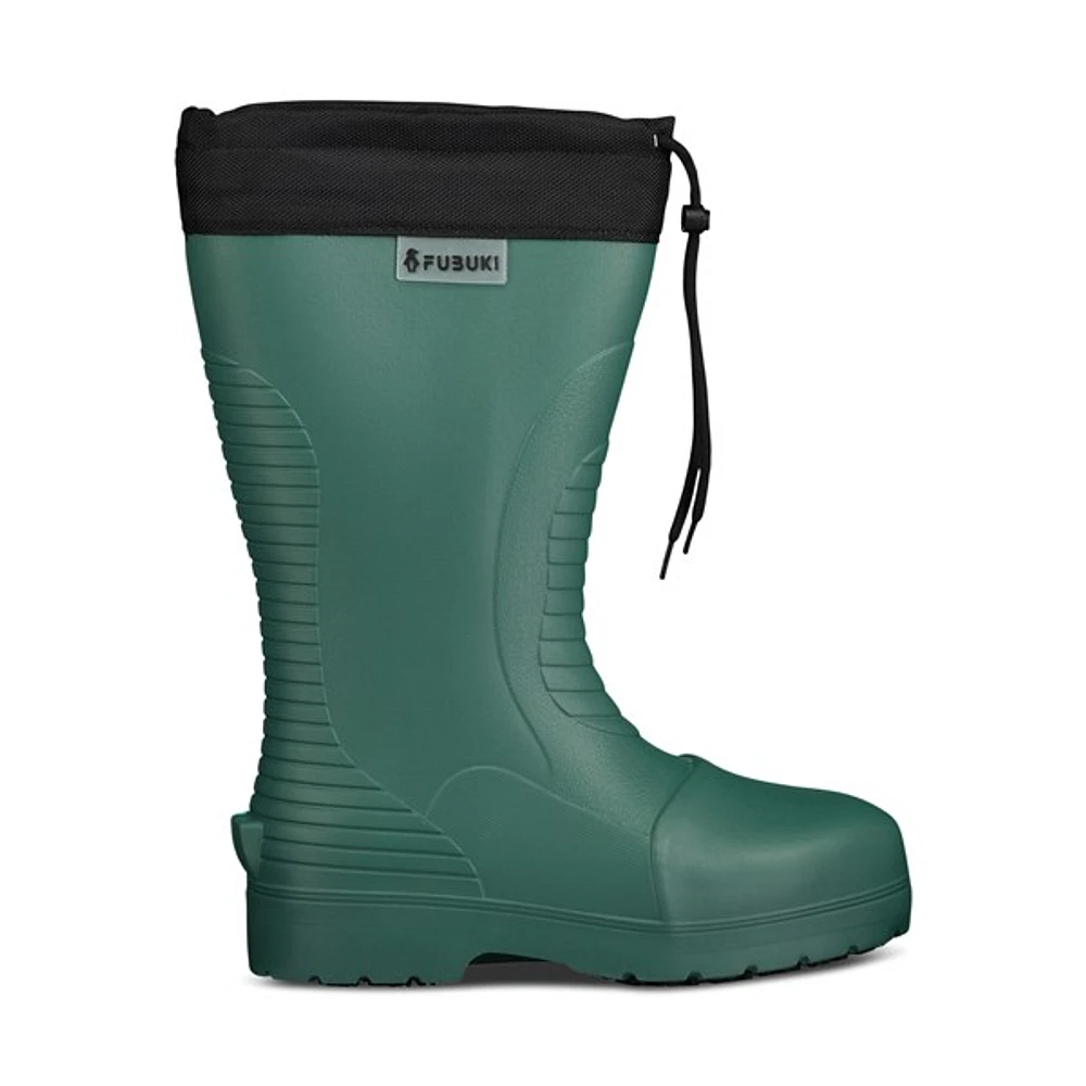 FUBUKI Niseko 2.0 Winter Waterproof Boots Moss Green, Womens / Mens Polyester