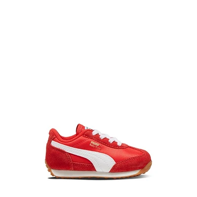 Puma Toddler's Easy Rider Vintage Sneakers Red/White Rouge, Toddler Leather