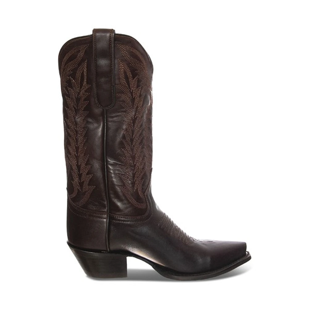 Caborca Women's Raya Cowboy Boots Brown, Leather