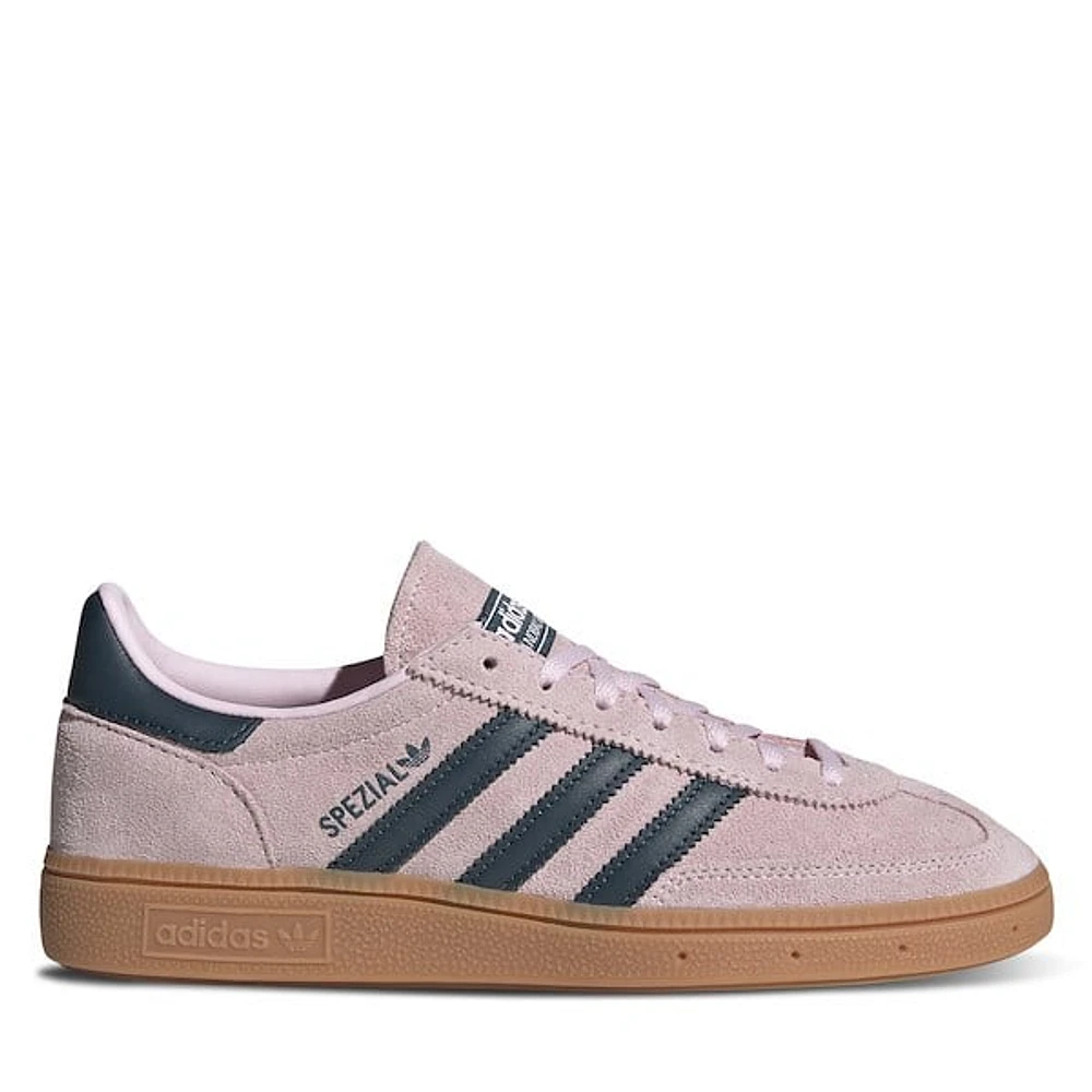 adidas Women's Handball Spezial Sneakers Pink/Navy Rose Misc, Suede