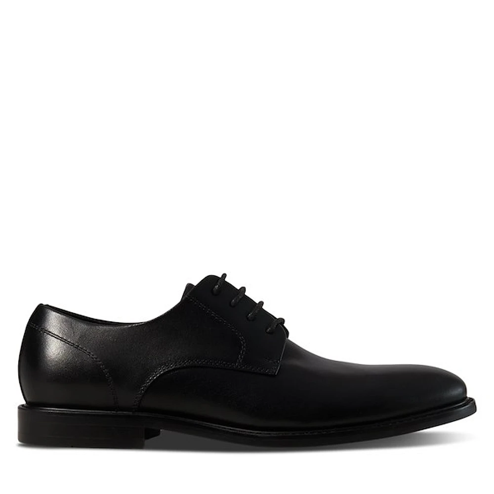 Floyd Men's James Oxford Shoes Black, Leather
