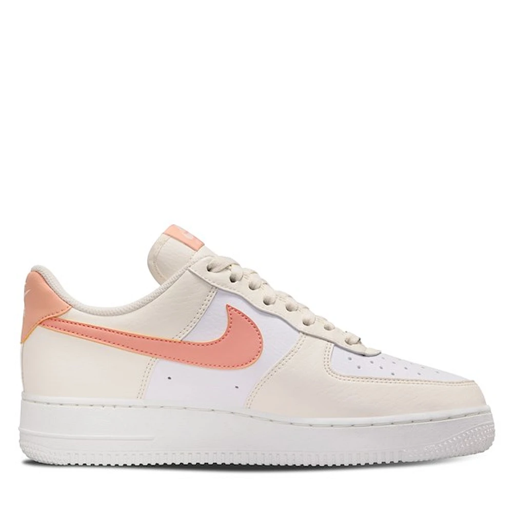Nike Women's Air Force 1 '07 Sneakers Ivory/Apricot Beige, Leather