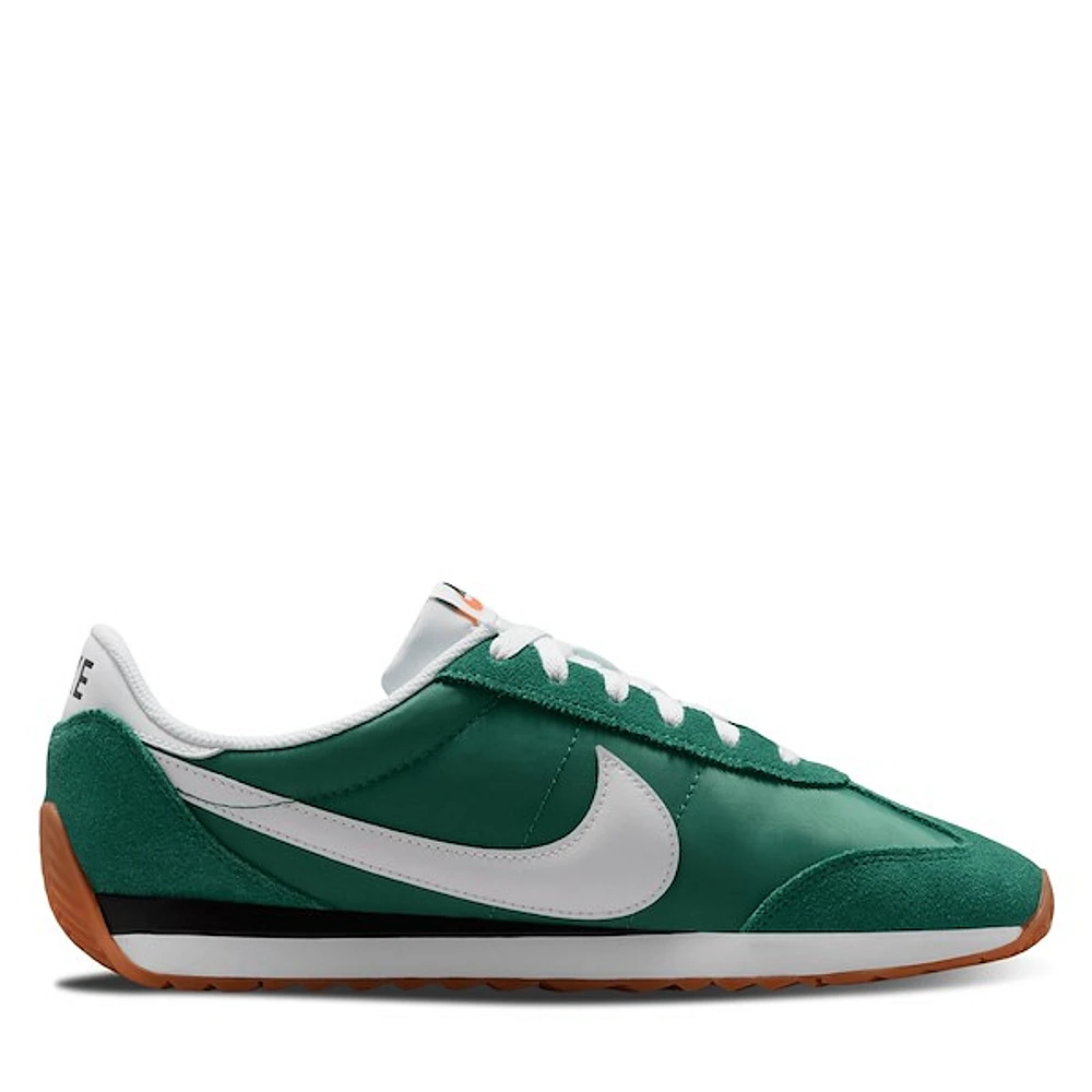 Nike Men's Pacific Sneakers in Green/White, Size 9.5, Suede