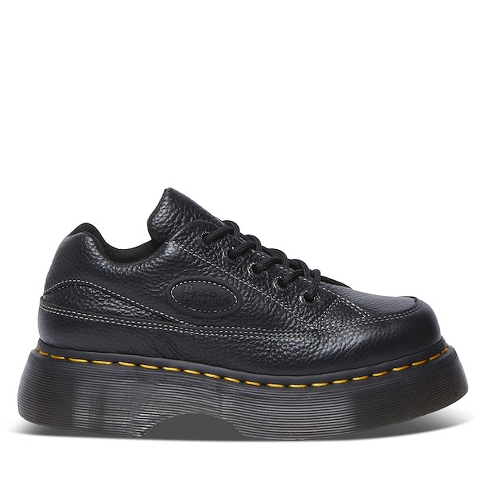 Dr. Martens Women's 8353 Buzz 5-Eye Shoes Black, Leather