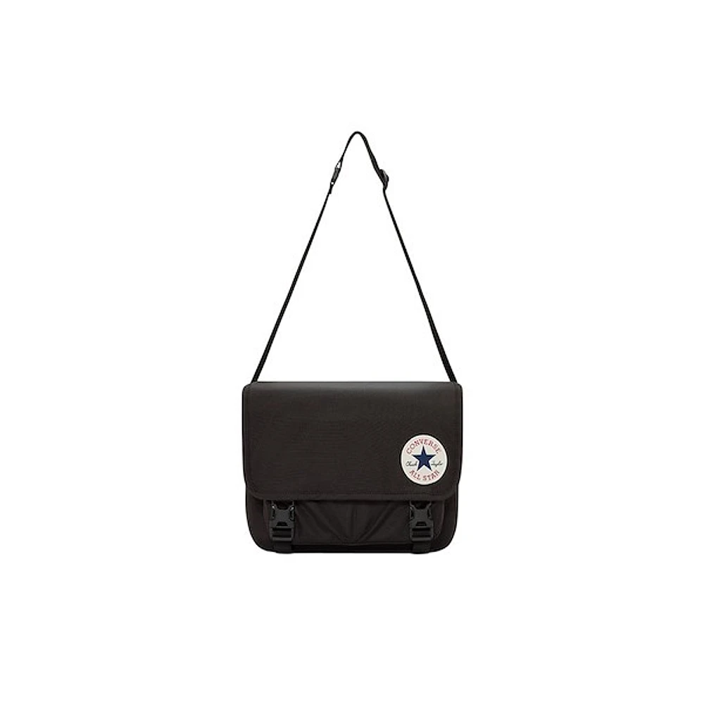 Converse Chuck Taylor Messenger Bag in Black, Polyester