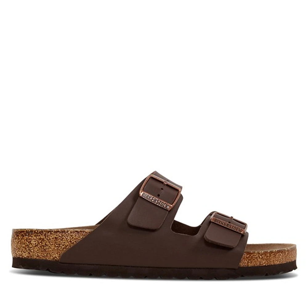 Birkenstock Men's Arizona Sandals Medium Brown, / EU Suede