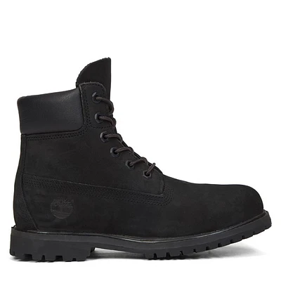 Timberland Women's 6-Inch Premium Waterproof Boots Black Misc, Leather