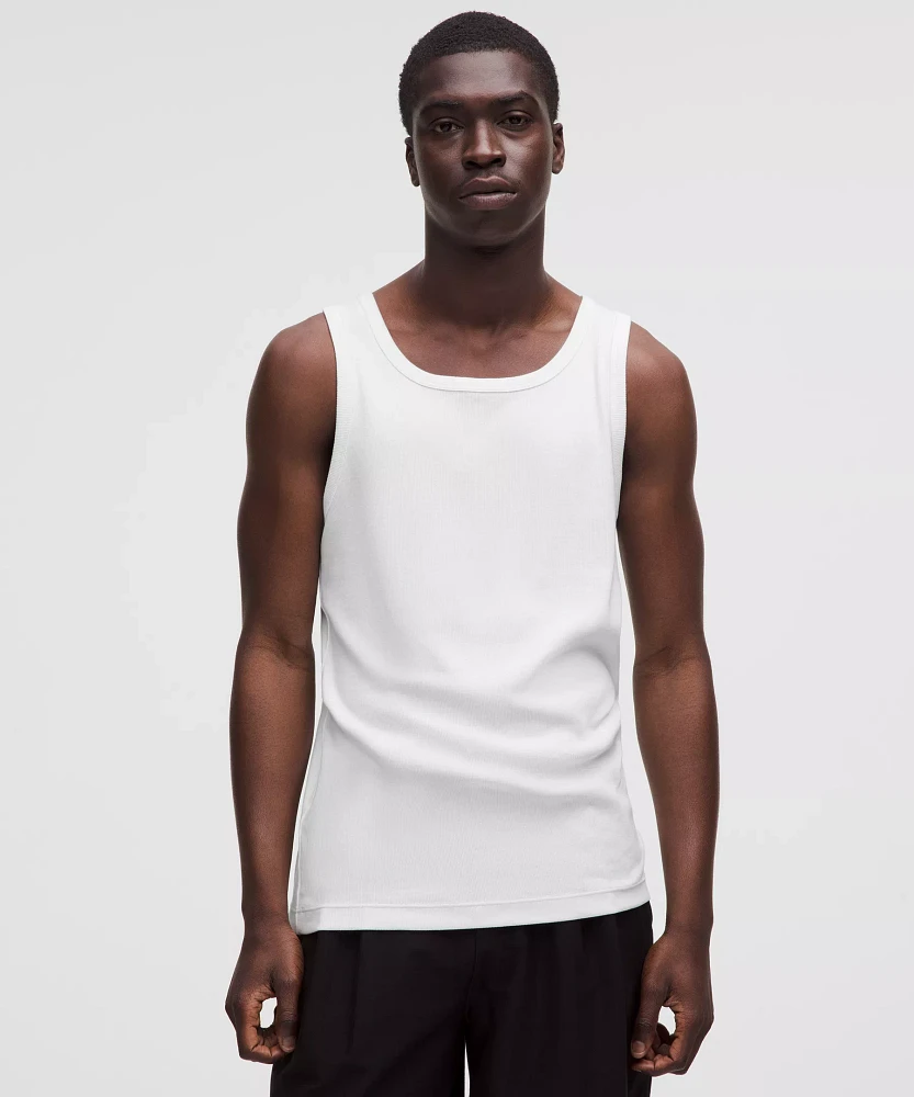 Ribbed Modal Tank Top | Men's Sleeveless & Tops