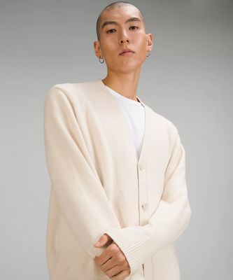 Merino Wool-Blend Cardigan | Men's Sweaters