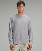Textured Knit Crewneck Sweater | Men's Sweaters