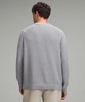 Textured Knit Crewneck Sweater | Men's Sweaters