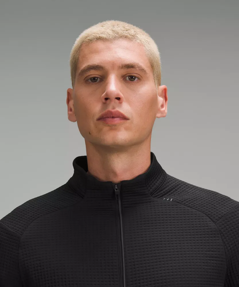 Waffle-Knit Half Zip | Men's Hoodies & Sweatshirts