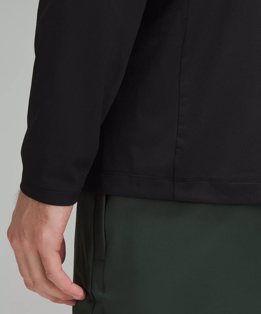 Logo Sport Long-Sleeve Half Zip | Men's Long Sleeve Shirts
