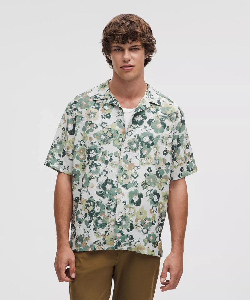 Lightweight Camp Collar Button-Up Shirt | Men's Button Down & Dress Shirts