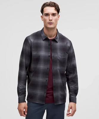 Brushed Woven Overshirt | Men's Button Down & Dress Shirts