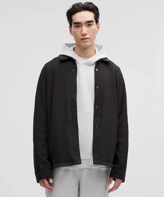 Fleece Classic-Fit Overshirt | Men's Button Down & Dress Shirts