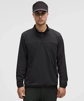 Windproof Golf Pullover Quarter-Zip Jacket | Men's Coats & Jackets