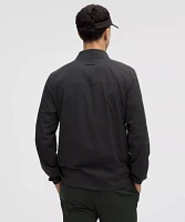 Windproof Golf Pullover Quarter-Zip Jacket | Men's Coats & Jackets