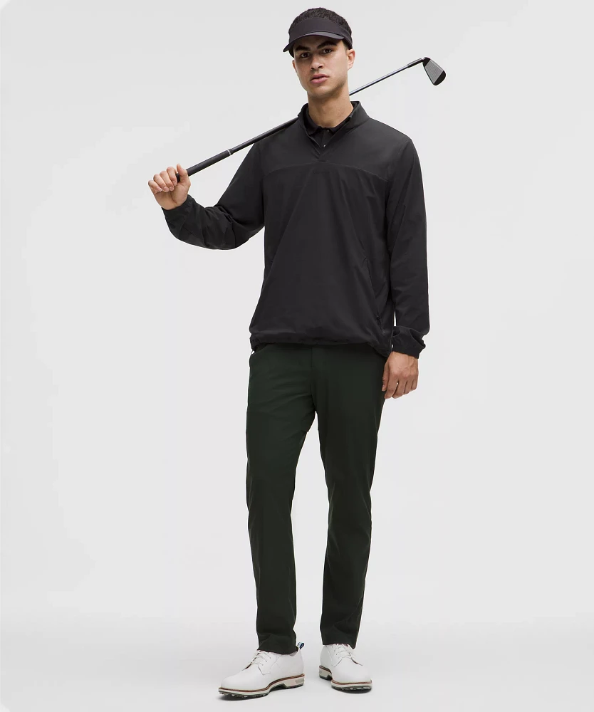 Windproof Golf Pullover Quarter-Zip Jacket | Men's Coats & Jackets