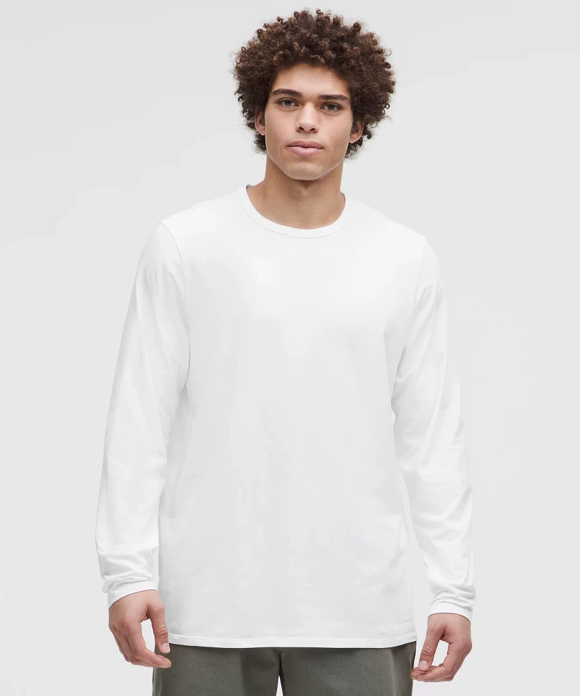 Organic Cotton Classic-Fit Long-Sleeve Shirt | Men's Long Sleeve Shirts