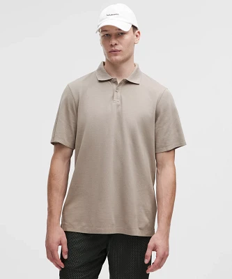 Cotton Pique Short-Sleeve Polo Shirt | Men's Shirts