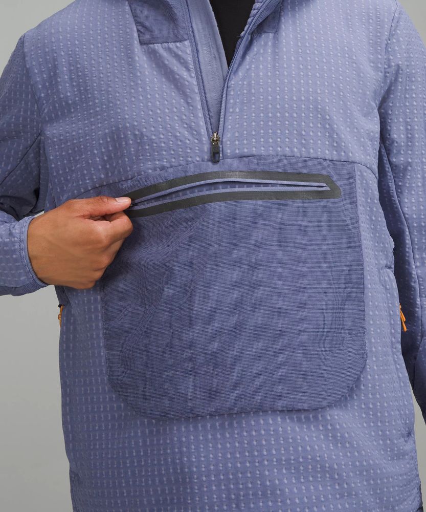 Water-Repellent Fleece Hiking Anorak | Men's Coats & Jackets