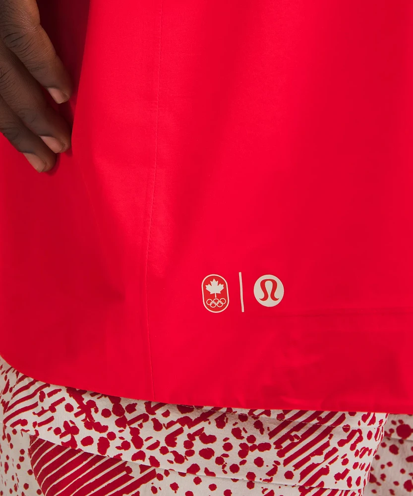 Team Canada Men's Packable Rain Poncho *COC Logo | Coats & Jackets