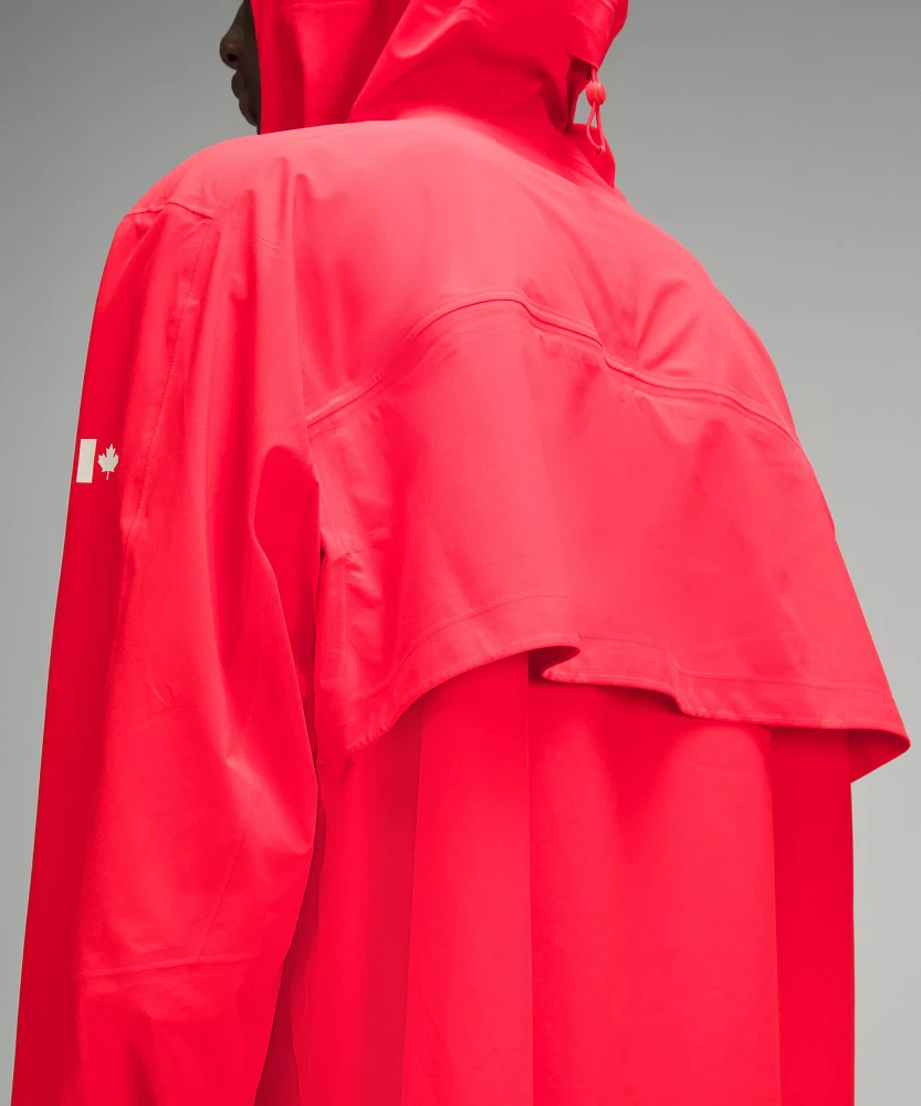 Team Canada Men's Packable Rain Poncho *COC Logo | Coats & Jackets