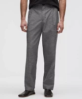 LuluLinen Pleated Trouser *Regular | Men's Trousers