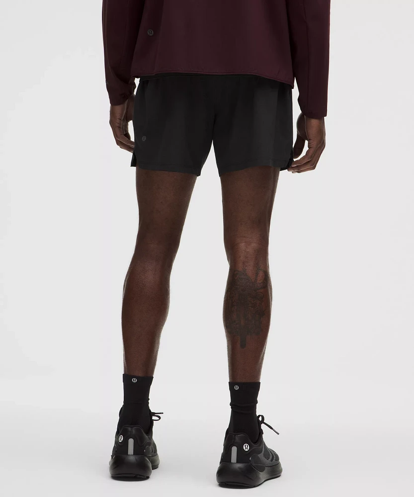 Mile Maker Run Crew Ripstop Lined Short 6" | Men's Shorts