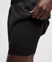 Mile Maker Run Crew Ripstop Lined Short 6" | Men's Shorts