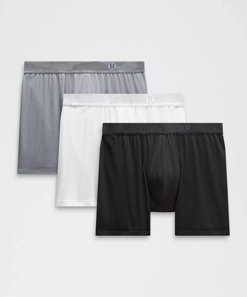 Always Motion Mesh Boxer 5" *3 Pack | Men's Underwear