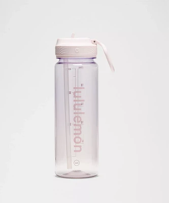 Back to Life Clear Bottle 24oz *Straw Lid | Men's Water Bottles
