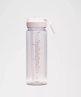 Back to Life Clear Bottle 24oz *Straw Lid | Men's Water Bottles