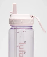 Back to Life Clear Bottle 24oz *Straw Lid | Men's Water Bottles