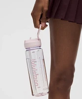 Back to Life Clear Bottle 24oz *Straw Lid | Men's Water Bottles