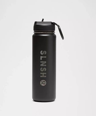 Back to Life Sport Bottle 24oz Straw Lid *SLNSH Collection | Men's Water Bottles