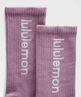 Unisex Daily Essential Crew Socks *Wordmark | Men's