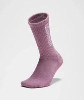 Unisex Daily Essential Crew Socks *Wordmark | Men's
