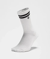 Unisex Daily Essential Crew Socks 3 Pack *Stripe | Men's