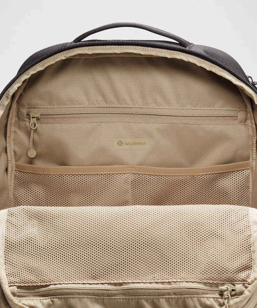 Triple-Zip Backpack 28L *Tech Canvas | Men's Bags,Purses,Wallets