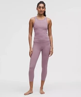 Ebb to Street Cropped Racerback Tank Top *Light Support, B/C Cup | Women's Sleeveless & Tops