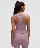 Ebb to Street Cropped Racerback Tank Top *Light Support, B/C Cup | Women's Sleeveless & Tops