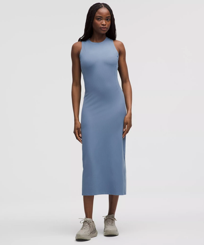 All Aligned Ribbed Midi Dress | Women's Dresses