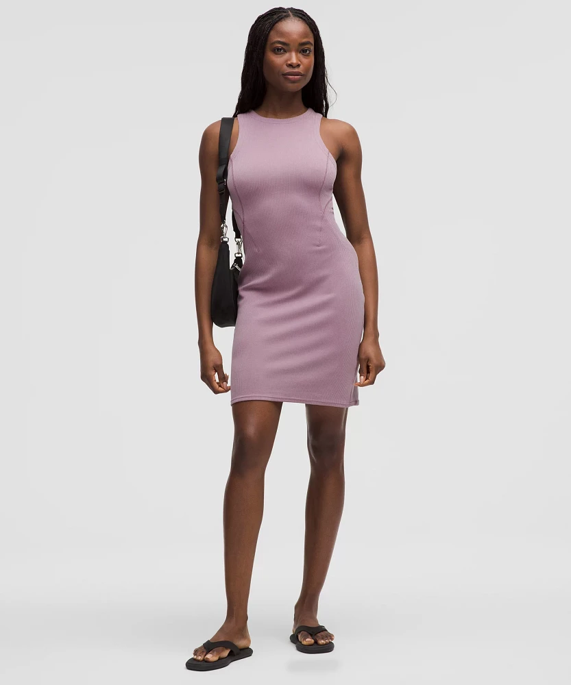 Ribbed Softstreme Slim-Fit Tank Dress | Women's Dresses