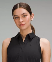 Quick-Dry Sleeveless Polo Shirt *Straight Hem | Women's Shirts