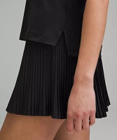 Quick-Dry Sleeveless Polo Shirt *Straight Hem | Women's Shirts
