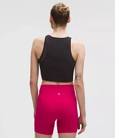 RevealKnit Floral Cropped Tank Top | Women's Sleeveless & Tops