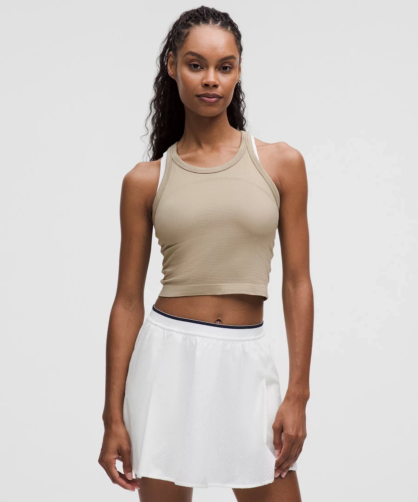 Swiftly Tech Cropped Racerback Tank Top 2.0 | Women's Sleeveless & Tops